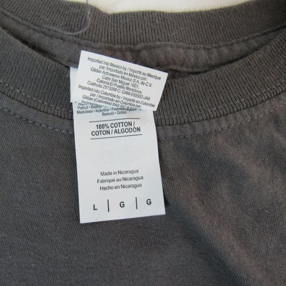 Adult Gray Breckenridge, Colorado Camper Van Adventure Graphic T-Shirt Size L - Picture 5 of 7